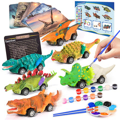 faentwc dinosaur painting kit with color trays sparks creativity during arts and crafts