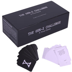 FAFO GAMES Gen-X Challenge durable keepsake box for long-lasting play.