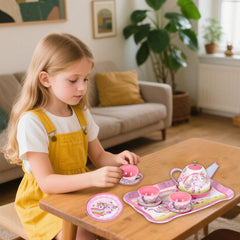 Fairy Toona Unicorn Tea Party Set—complete kit supports imaginative hosting experiences.
