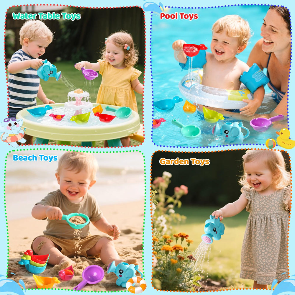 Fajiabao duck train bath toy inspires imaginative play