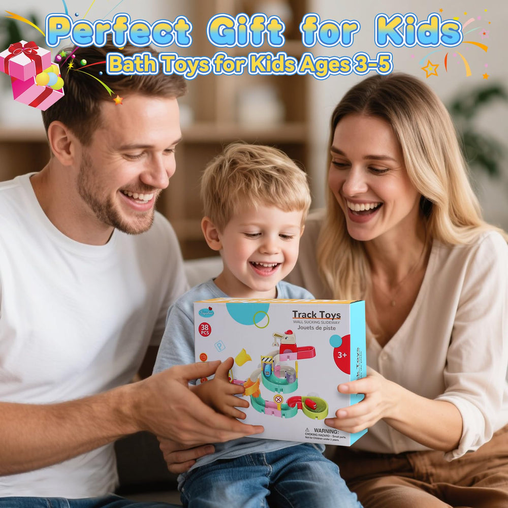 Fajiabao toys on glass surfaces enable versatile dry or wet play