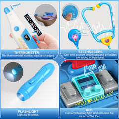 Fajiabao defibrillator sound enhances pretend medical rounds