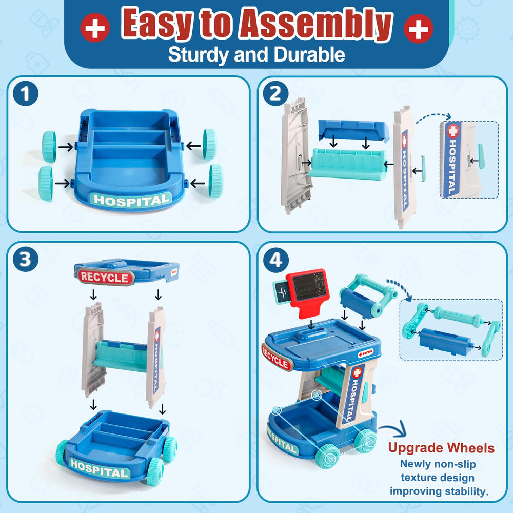 Fajiabao storage bag keeps tools organized after play