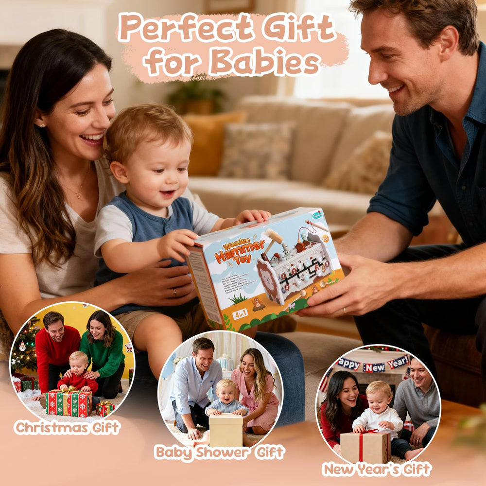 Fajiabao 4-in-1 learning toy blends play and discovery in a soft design.