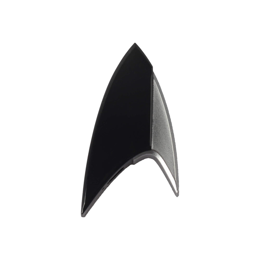 FAMETEK Star Trek Section 31 badge chirp front view, cosplay ready