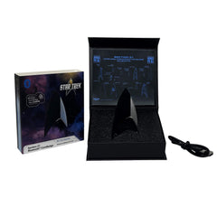 FAMETEK Section 31 badge chirp side view, secure wear