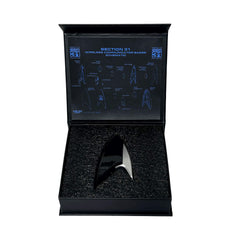 FAMETEK licensed packaging, authentic Star Trek memorabilia