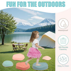 Fanboxk durable PP material stones feel sturdy and long-lasting.