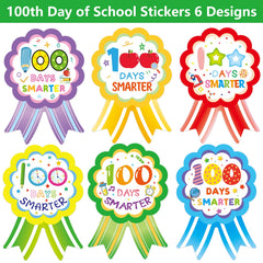 Fancy Land 100 Days Smarter badge design 3 brightens boards and charts.