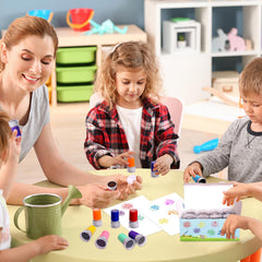 Fancy Land 8-piece teacher stamps pack for versatile classroom use.