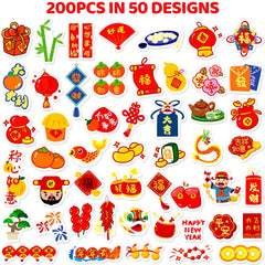 Fancy Land foam stickers on five sheets, easy to peel for quick decor