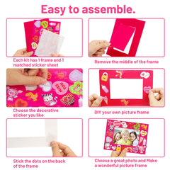 Fancy Land classroom Valentine activity kit sparks creative crafting