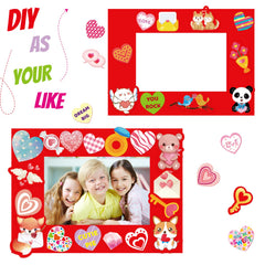 Fancy Land heart stickers sheet for personalizing frames and scenes