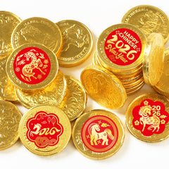 Fancy Land party-favor stickers add celebratory flair to favors.