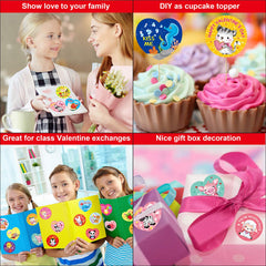 Fancy Land valentines party-decor idea for gift tags and crafts.