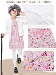 FancyFun 100 days of school costume worn by girls for celebrations