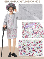 FancyFun grandma nightgown—comfortable fabric for 100th day outfits.