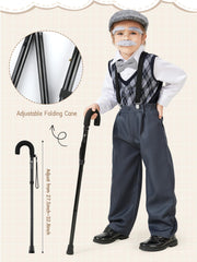 FancyFun old man costume hat completes the playful look for dress-up.
