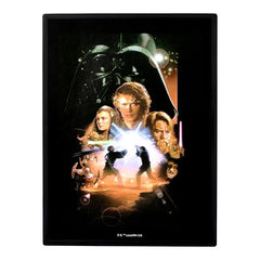 Fandrop SW01 sculpted figures frame the clash between Obi-Wan and Vader