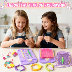 Fanfantoey colorful threads pack enables vibrant bracelet designs