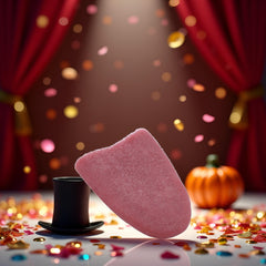 Fansoftiks magic show tongue illusion, enhances audience reaction during tricks
