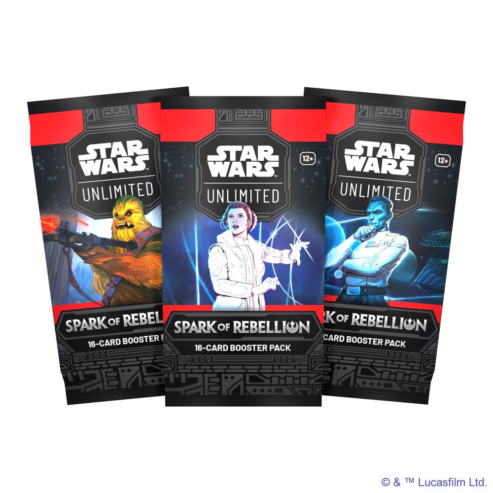 Fantasy Flight Games Star Wars Unlimited Spark of Rebellion foil card highlights rare or showcase variant.