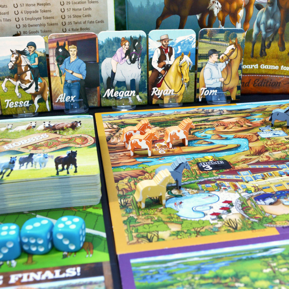 Fantasy Ranch trail ride bonus in the game adds kid-friendly fun.