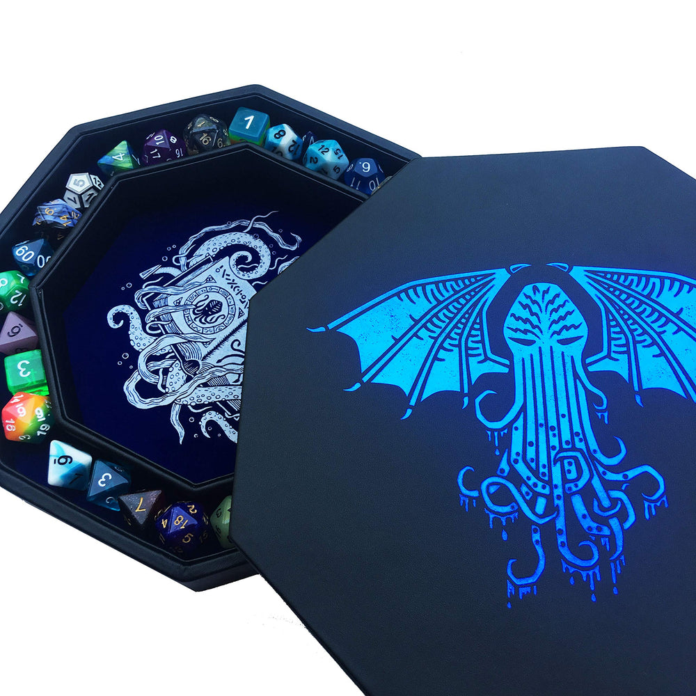 Fantasydice gift-ready RPG accessory with Cthulhu Tome styling