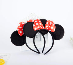 FANYITY black mouse ears headband, comfortable cosplay accessory for events
