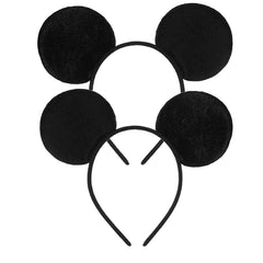 FANYITY mouse ears headband with red polka-dot bow, ideal for cosplay
