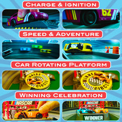 Two electric vehicles delivering fast, kid-friendly racing experiences.