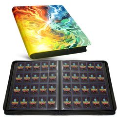FARICHE Toploader binder cover shows durable construction for secure card storage and display