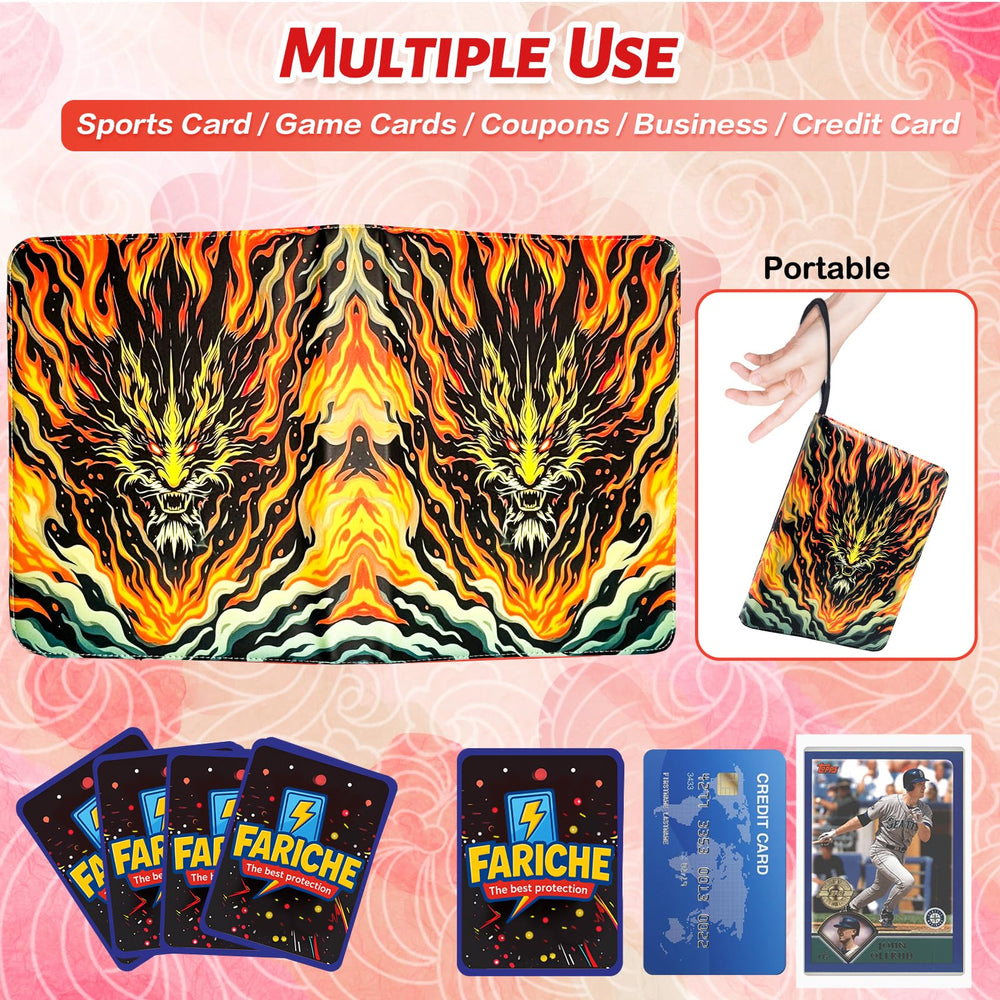 FARICHE waterproof surface helps guard cards from moisture and dust.