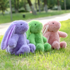 Farnesaa bunny close-up stitching shows durable construction