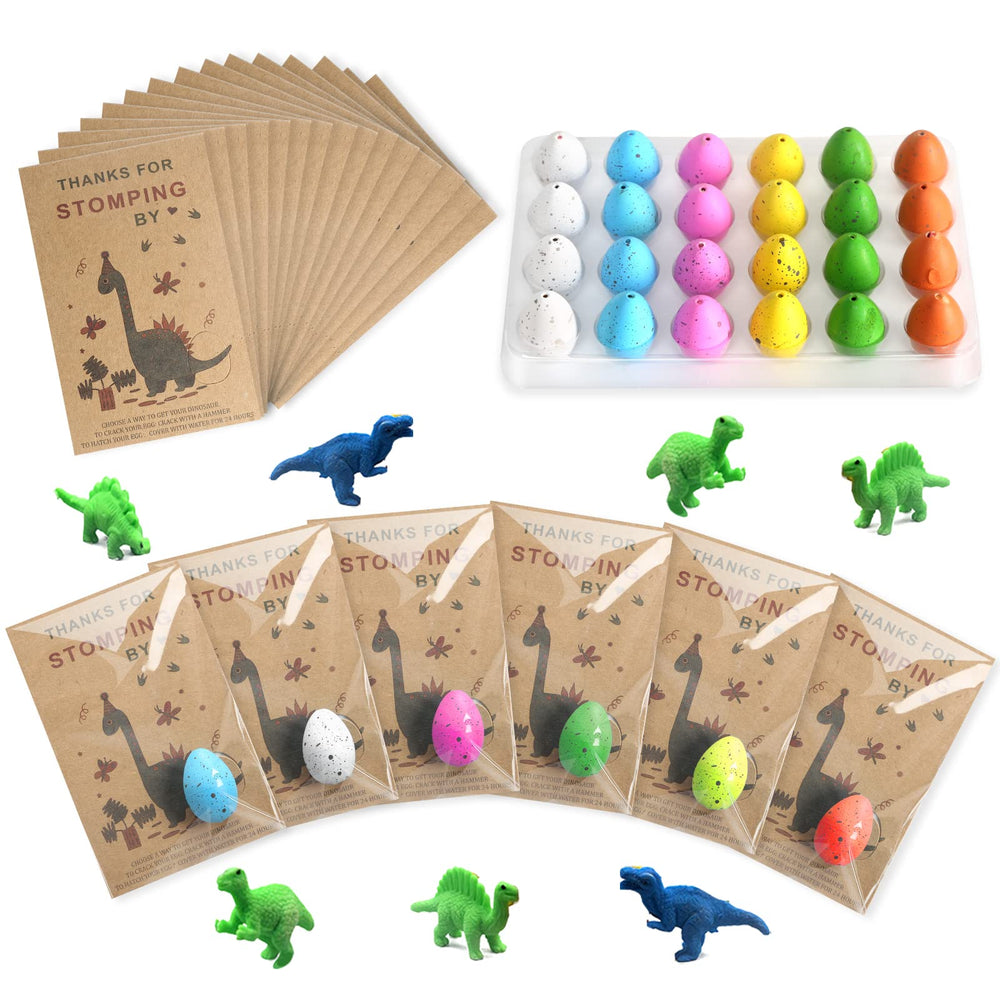 FASBET dinosaur eggs 24-pack for festive party favors and gifts