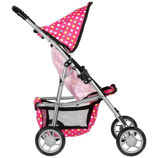 Fash N Kolor stroller holds up to 18-inch dolls for versatile play.