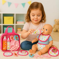 Juice bottles close-up from Fash N Kolor My Sweet Baby set for bright playtime