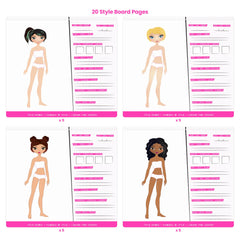 Fashion Angels Designer Kit portable fashion studio supports screen-free play anywhere.