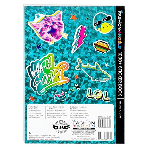 Fashion Angels pizza-themed stickers brighten notebooks with tasty, fun detail.
