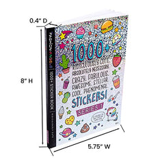 Fashion Angels sticker sheet variety, featuring emojis and unicorns for playful crafts.