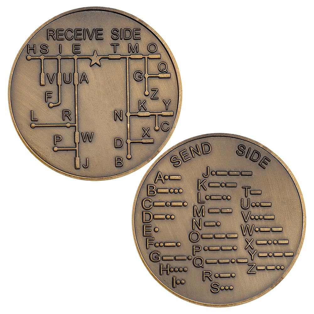 Fasmesk Morse Code Coin limited edition, highlighting rarity for collectors