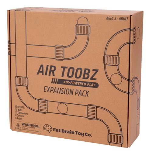 Fat Brain Toys Air Toobz orange corner tubes for modular corners.