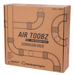 Fat Brain Toys Air Toobz orange corner tubes for modular corners.