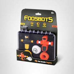Indoors play-ready Foosbots On The Go for family games