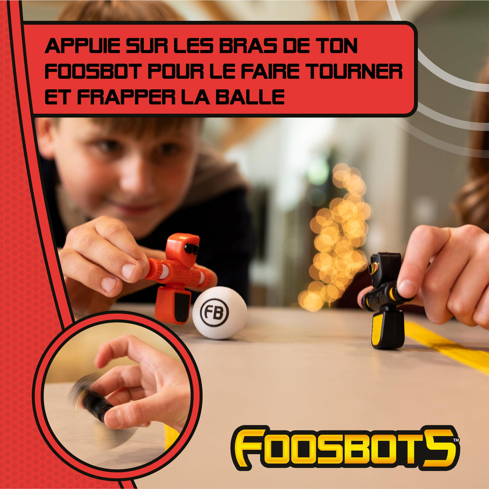 Two Foosbots ready for head-to-head competition by Fat Brain Toys