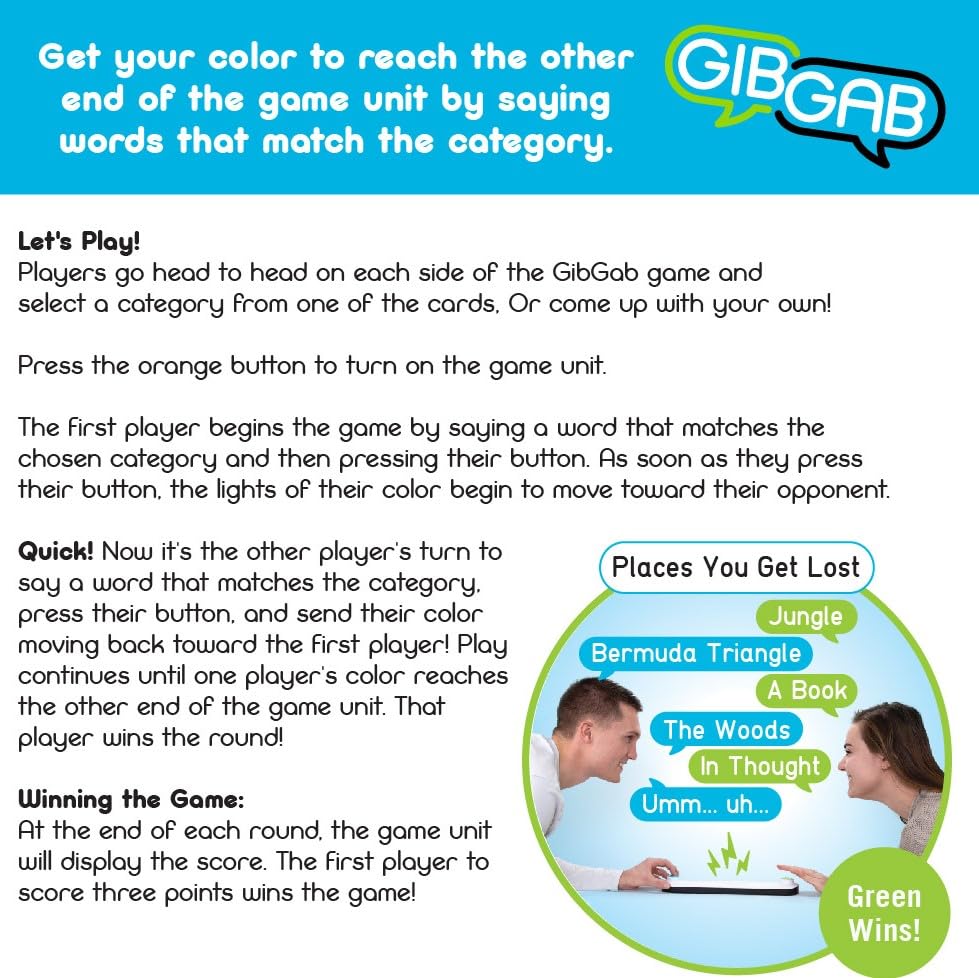 Magnetic lid storage keeps category cards secure on GibGab