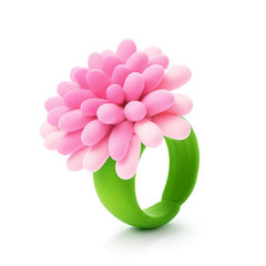Fat Brain Toys Hey Clay Bijou Flower Rings app guides kids through 3D steps for crafting