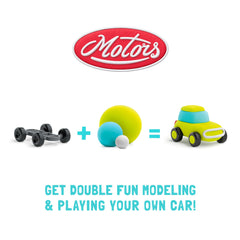 Hey Clay Eco Cars safe, non-toxic clay makes crafting a mess-free experience