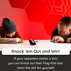 Fat Brain Toys Magshuto Knockout Rail Slots invite quick targeting and strategic defense.