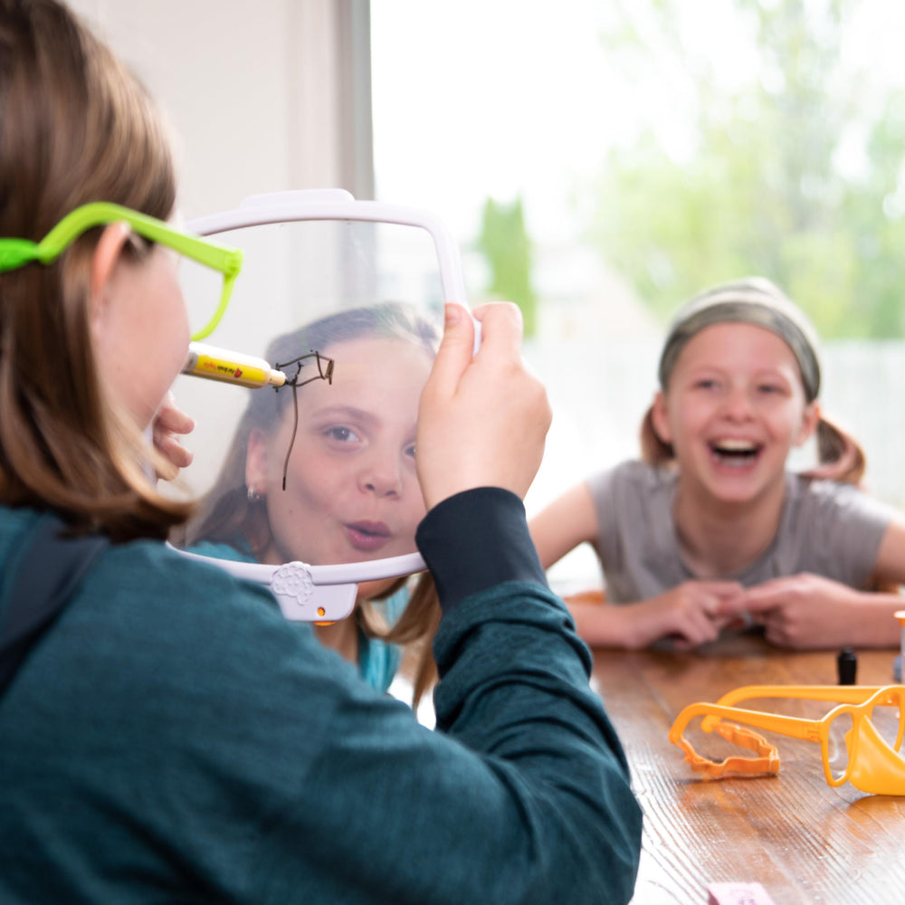 Fat Brain Toys Pencil Nose family fun, ideal for ages 8 and up.